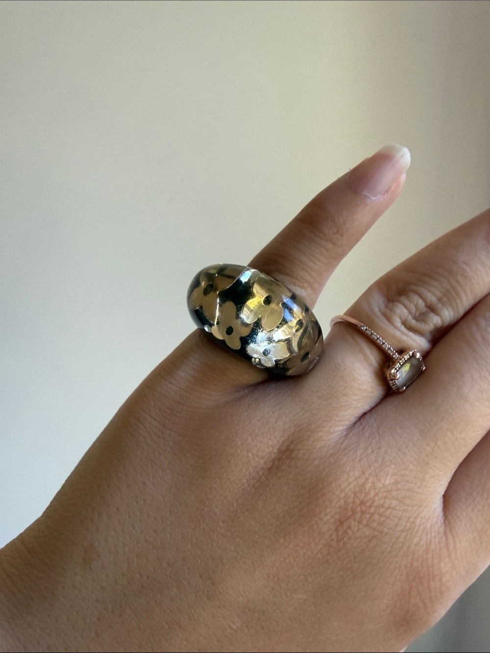 Louis Vuitton Inclusion Swarovski Ring size S